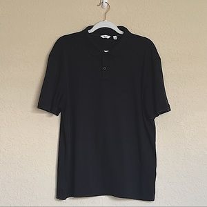 Calvin Klein Black Polo Shirt, Size L